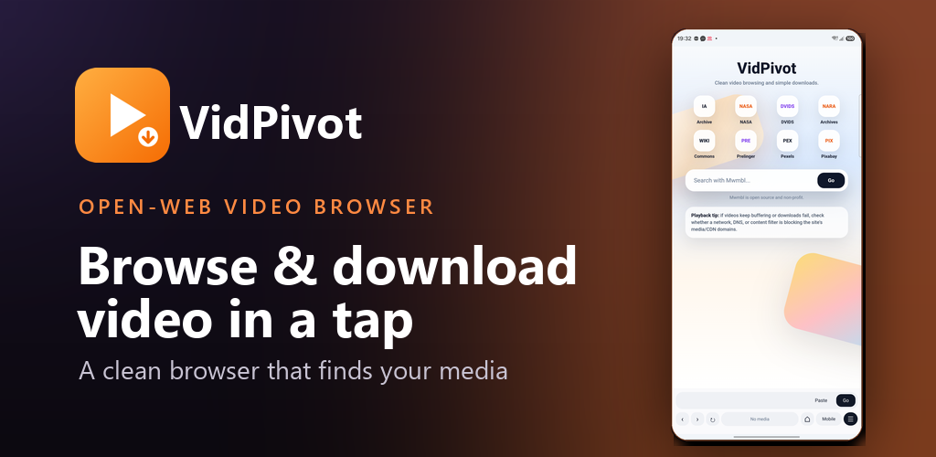 VidPivot-Medienbrowser